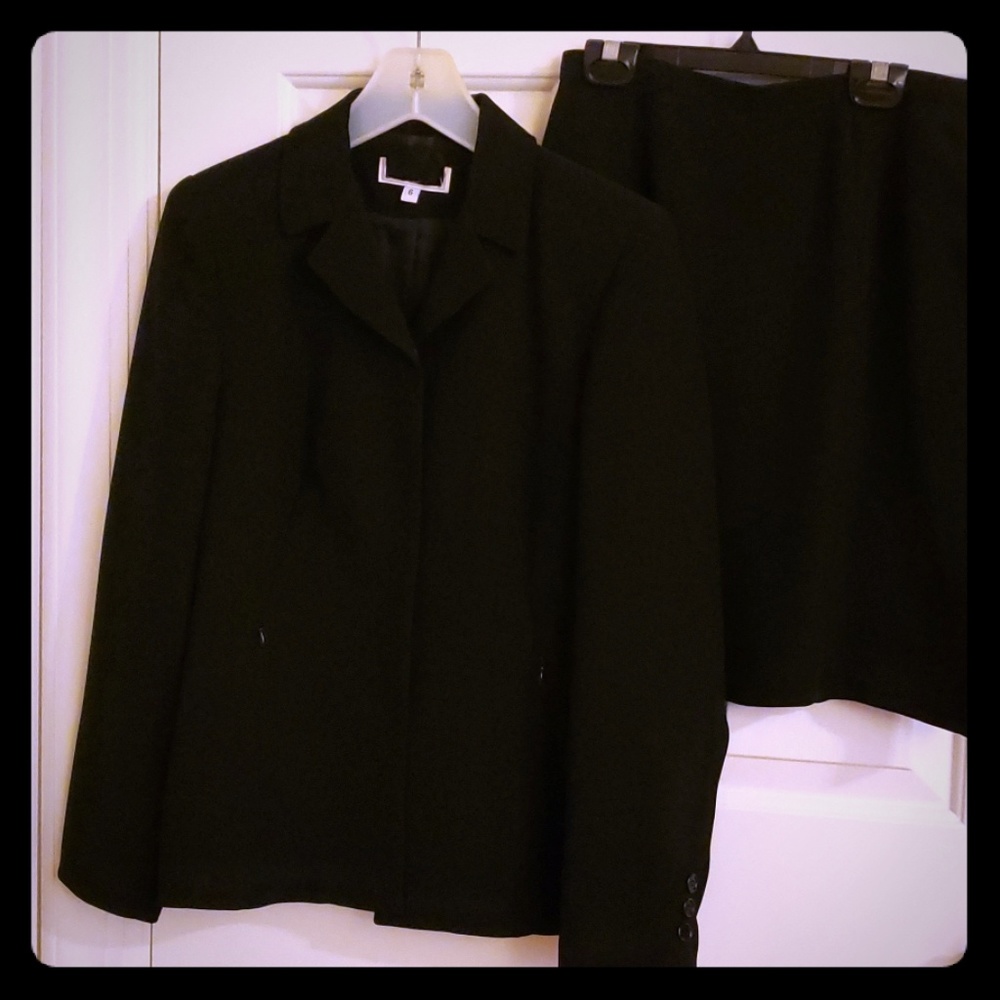 Black Skirt Suit